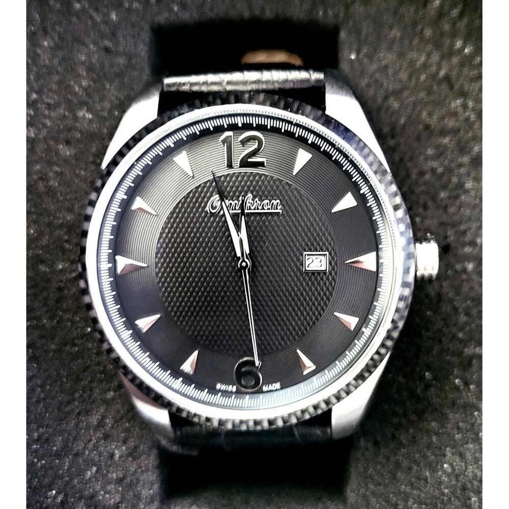 Real Nice Omikron Swiss Paladin Datejust Guilloche‎ Dial NIB